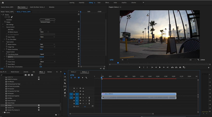 Twixtor Pro 7 ล่าสุด ปลั๊กอิน Ae / Pr สำหรับทำ slow-motion ฟรี โปรแกรม