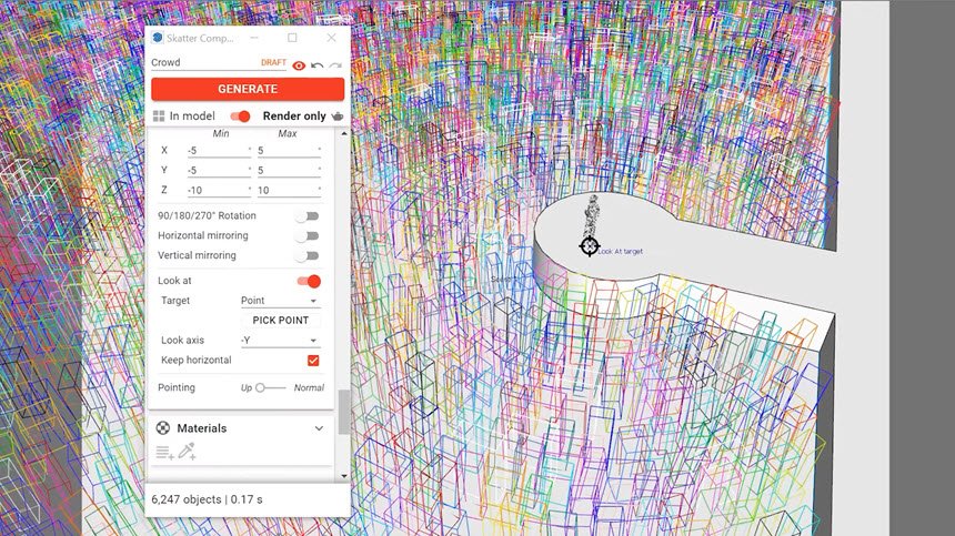 Skatter 2 for SketchUp 2017 ล่าสุด-2024 ปลั๊กอินสำหรับ SketchUp ฟรี โปรแกรม