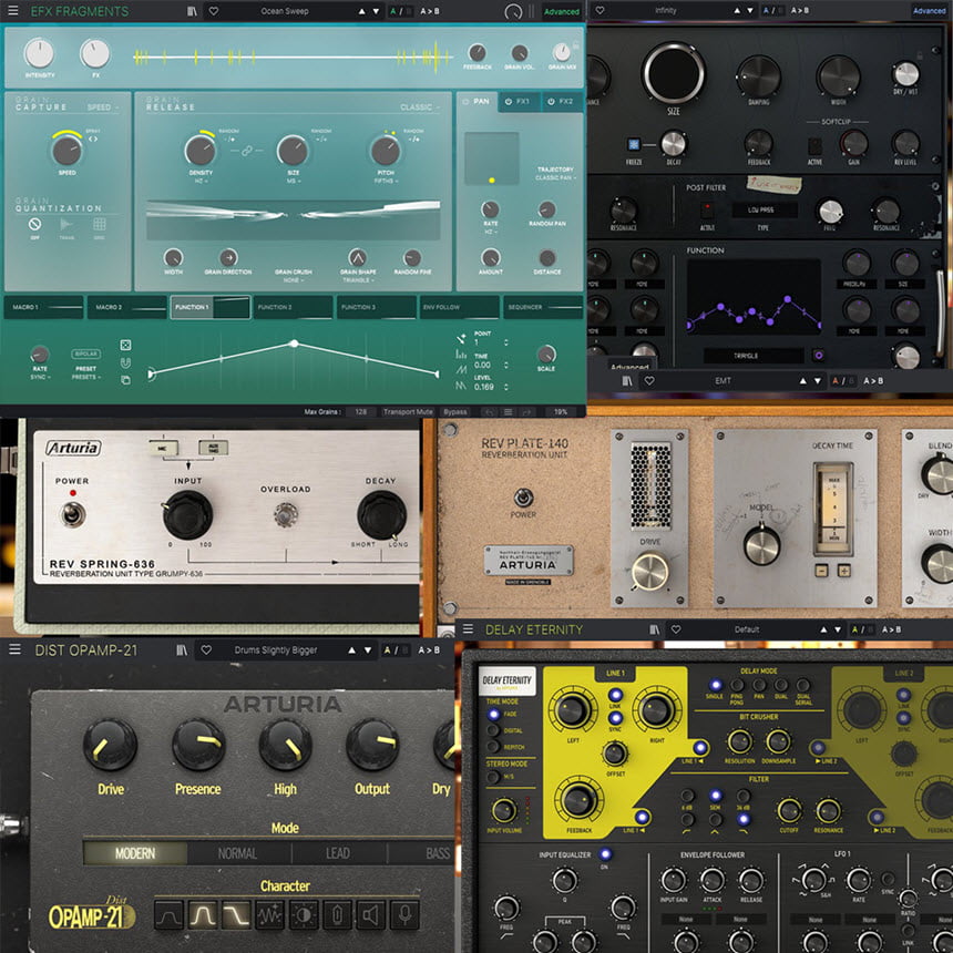 Arturia FX Collection 2024.6 ชุดปลั๊กอินเอฟเฟกต์เสียง โปรแกรม