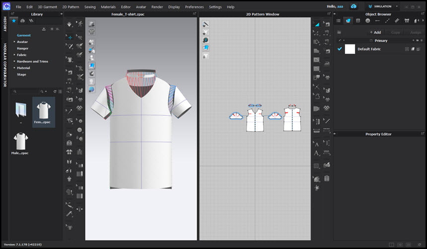 CLO Standalone OnlineAuth 2025 ล่าสุด โปรแกรมออกแบบเสื้อผ้า 3D