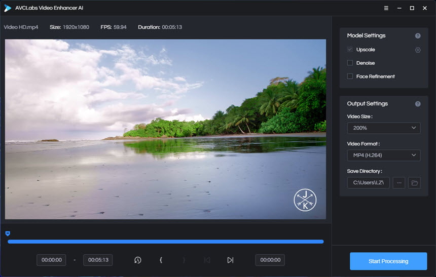 AVCLabs Video Enhancer AI 3 ล่าสุด อัพสเกลวิดีโอ ด้วย AI โปรแกรม