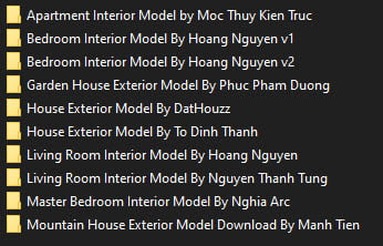 Sketchup 3D Models Vol.3