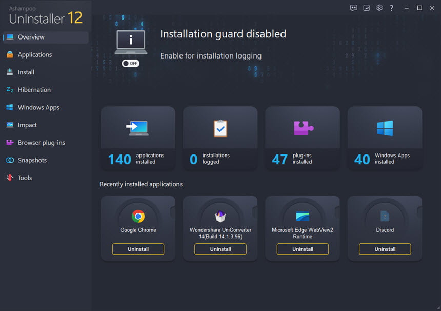 Ashampoo UnInstaller 16 ล่าสุด ถอนติดตั้งโปรแกรมแบบหมดจด โปรแกรม
