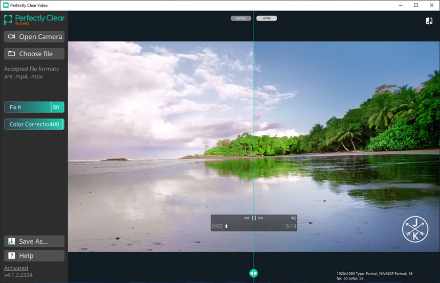 Perfectly Clear Video 4 ล่าสุด โปรแกรมปรับแต่งวิดีโอ ด้วย AI
