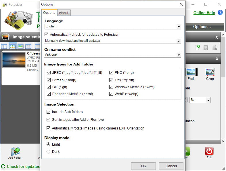 Fotosizer Pro 3 ล่าสุด โปรแกรมปรับขนาดรูปภาพ