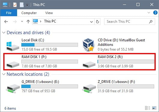 SoftPerfect RAM Disk 26.6 โปรแกรมสร้างไดรฟ์จำลองจากแรม