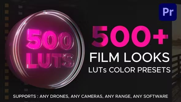 VideoHive LUTs Color Presets for Premiere Pro ฟรี