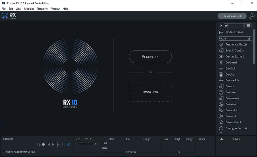 iZotope RX 12 ล่าสุด Audio Editor Advanced 12 โปรแกรมซ่อมแซมและกู้คืนคุณภาพเสียงระดับมืออาชีพ