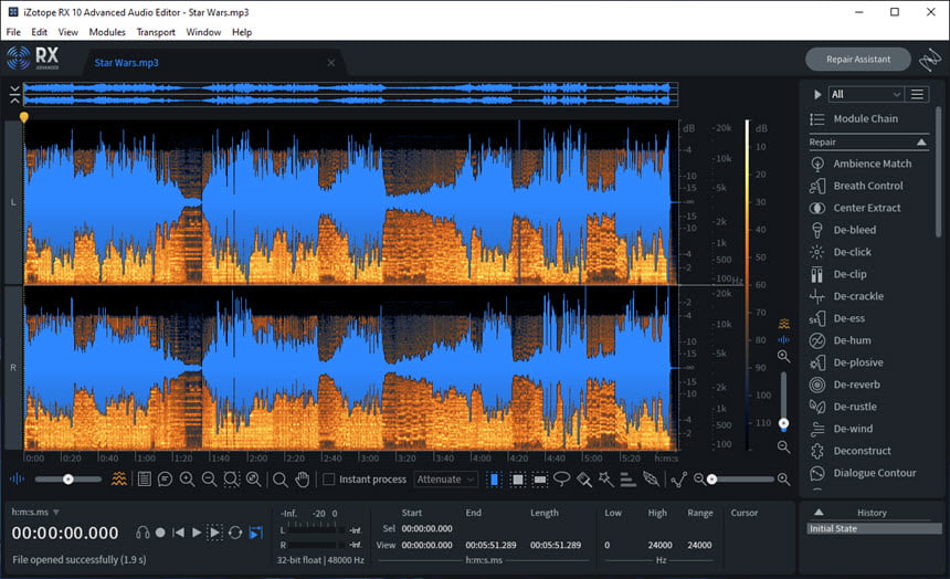 iZotope RX 12 ล่าสุด Audio Editor Advanced 12 โปรแกรมซ่อมแซมและกู้คืนคุณภาพเสียงระดับมืออาชีพ