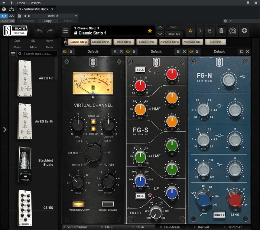 Slate Digital Virtual Mix Rack Complete 2 ล่าสุด เป็นปลั๊กอิน VST MIX BUNDLE โปรแกรม