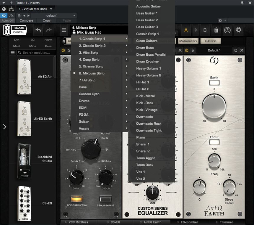Slate Digital Virtual Mix Rack Complete 2 ล่าสุด เป็นปลั๊กอิน VST MIX BUNDLE โปรแกรม