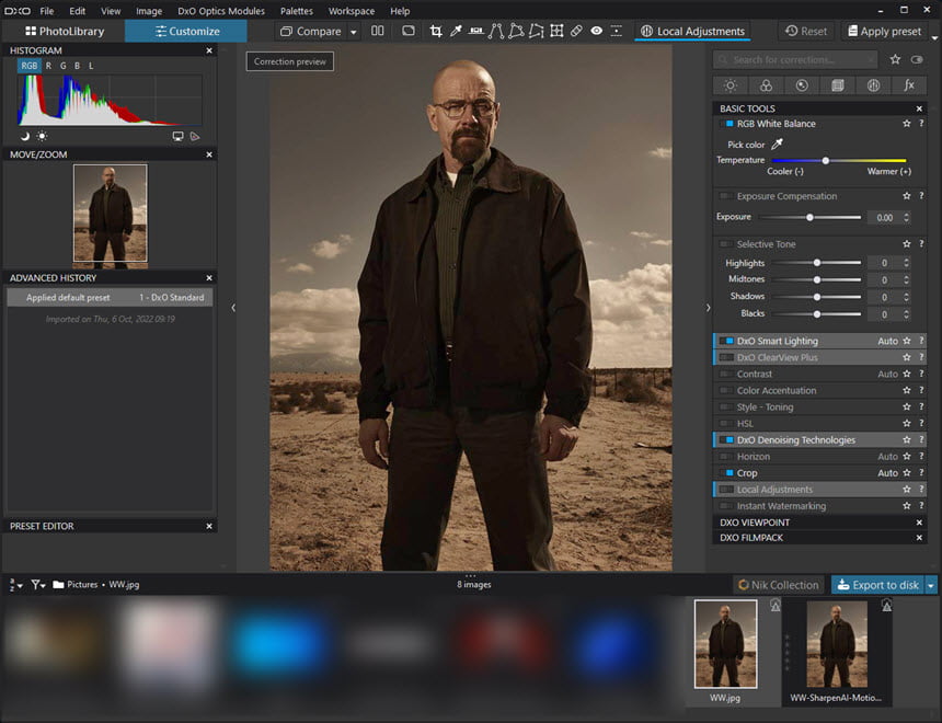 DxO PhotoLab 9 ล่าสุด Elite โปรแกรมจัดการไฟล์ RAW อัจฉริยะ