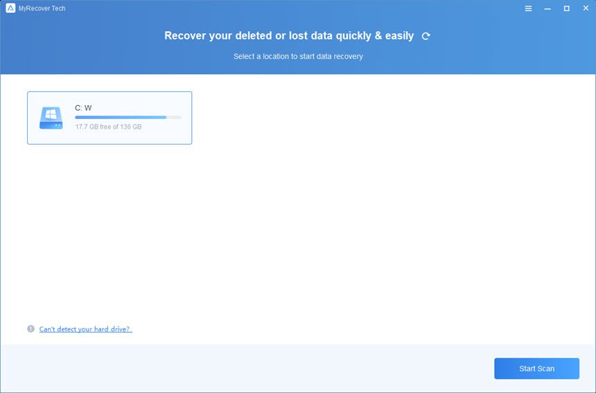 AOMEI MyRecover 3 ล่าสุด โปรแกรมกู้ข้อมูลฮาร์ดดิสก์