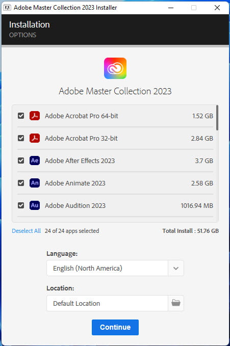 Adobe Master Collection 2023 ล่าสุด v10 (18) ชุดรวมโปรแกรม Adobe 2023 โปรแกรม