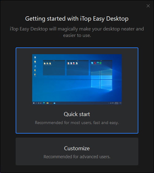 iTop Easy Desktop 4 ล่าสุด โปรแกรมจัดระเบียบหน้าจอ Desktop