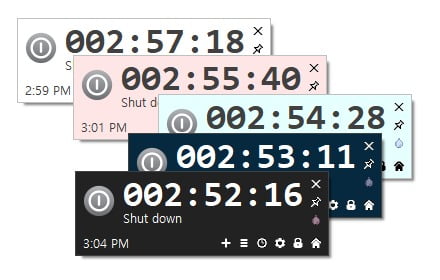AutoOff 4.25 โปรแกรมตั้งเวลาปิดคอม / รีสตาร์ท / สลีป