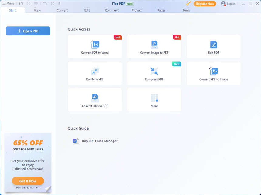 iTop PDF Free 3 ล่าสุด โปรแกรมแก้ไข PDF จัดการไฟล์ PDF
