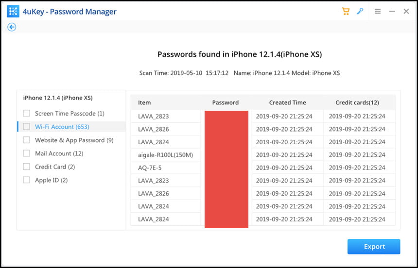 4uKey รหัสผ่าน Manager 2 ล่าสุด โปรแกรมจัดการรหัสผ่าน iOS