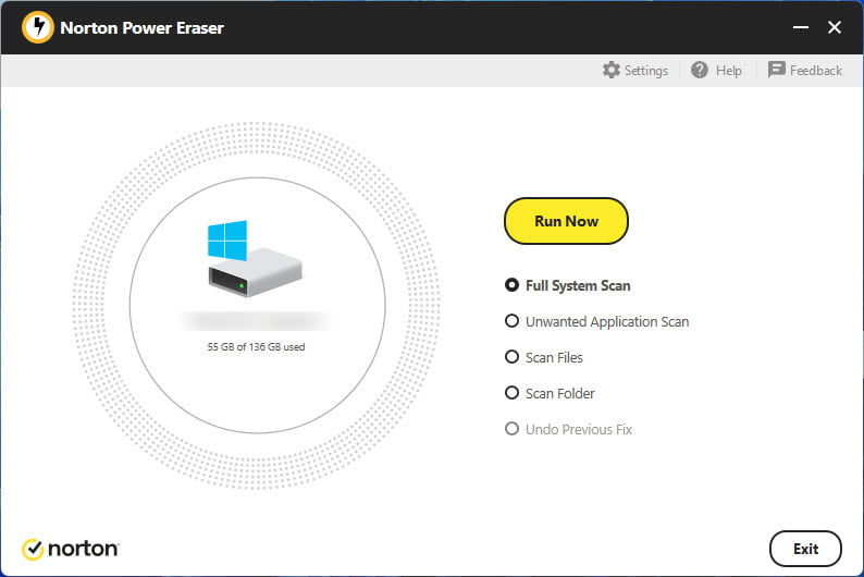 Norton Power Eraser 6 ล่าสุด โปรแกรมลบไวรัส สแกนไวรัส