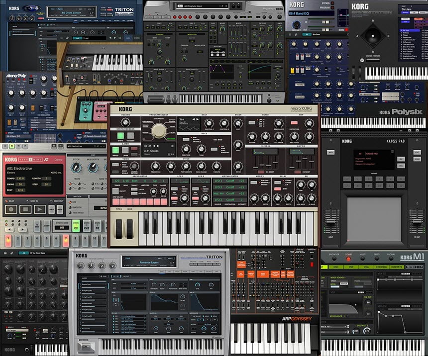 KORG Collection 6 ล่าสุด คอลเลคชั่นปลั๊กอินเครื่องดนตรีจำลองระดับตำนาน โปรแกรม