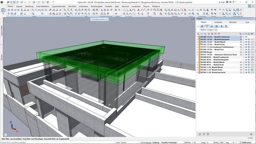 Allplan 2023 ล่าสุด โปรแกรมออกแบบ 3D CAD BIM