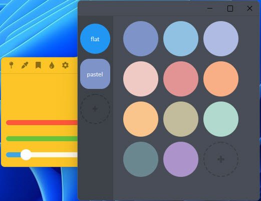 colorpicker 2 ล่าสุด โปรแกรมเลือกสี สร้างโค้ดสี