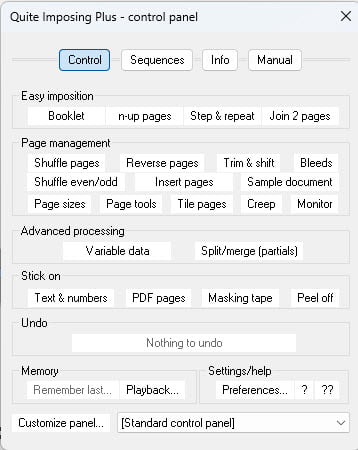 Quite Imposing Plus 5.3d ปลั๊กอิน Acrobat จัดหน้า PDF สร้าง Booklet โปรแกรม