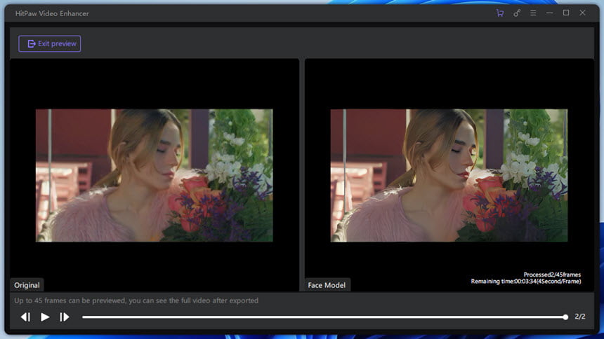 HitPaw Video Enhancer 1 ล่าสุด ปรับความละเอียดวิดีโอ ด้วย AI โปรแกรม