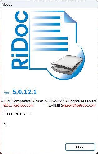 RiDoc 5 ล่าสุด โปรแกรมสแกนเอกสาร ลดขนาดไฟล์