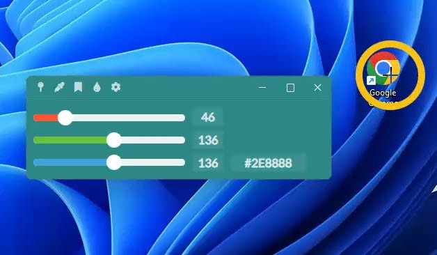 colorpicker 2 ล่าสุด โปรแกรมเลือกสี สร้างโค้ดสี