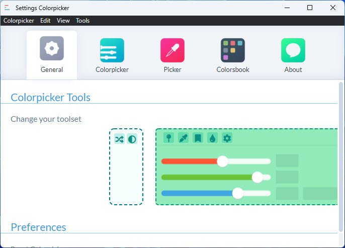 colorpicker 2 ล่าสุด โปรแกรมเลือกสี สร้างโค้ดสี