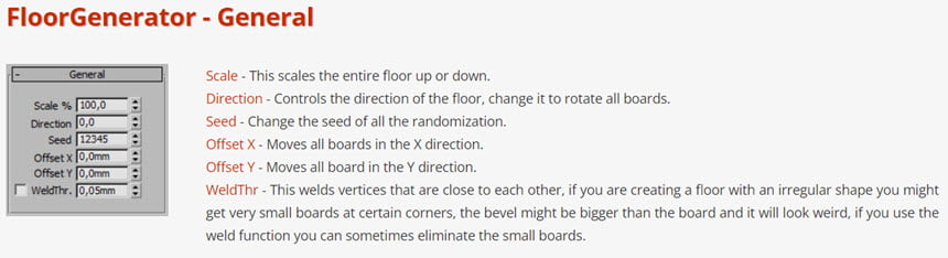 FloorGenerator 2.10 & MultiTexture 2.04 for 3dsMax 2013 – 2025 ปลั๊กอิน 3ds max โปรแกรม