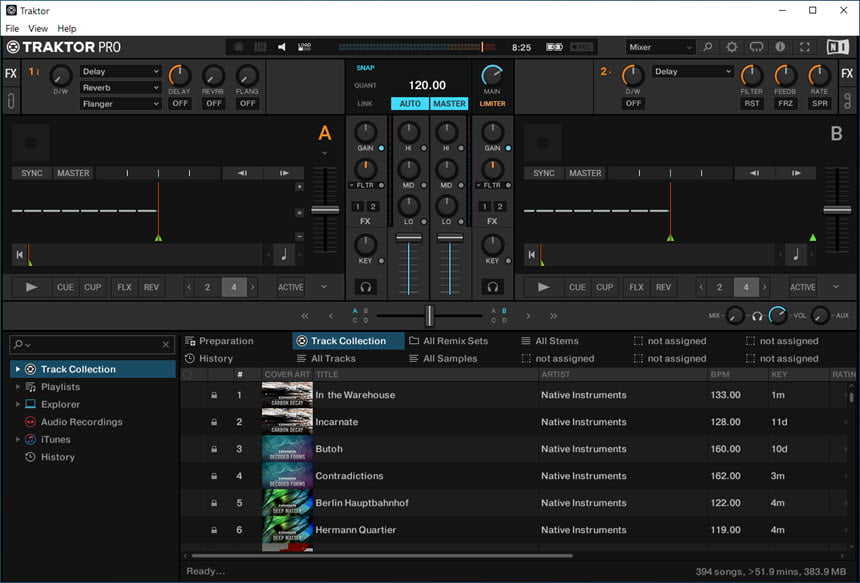 Native Instruments Traktor Pro โปรแกรมดีเจ (DJ) มิกซ์เพลง ล่าสุด