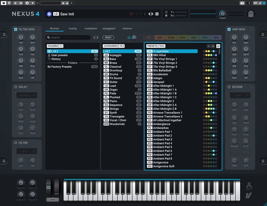 reFX Nexus 4 ล่าสุด ปลั๊กอิน VST Synthesizer คุณภาพสูง โปรแกรม