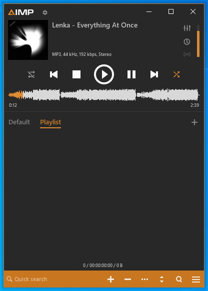 AIMP 5 ล่าสุด โปรแกรมฟังเพลง เล่นเสียงคุณภาพสูง Hi-Res