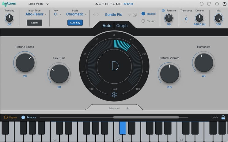 Antares Auto-Tune Pro 11.0 ปลั๊กอินออโต้จูน Auto-Tune โปรแกรม