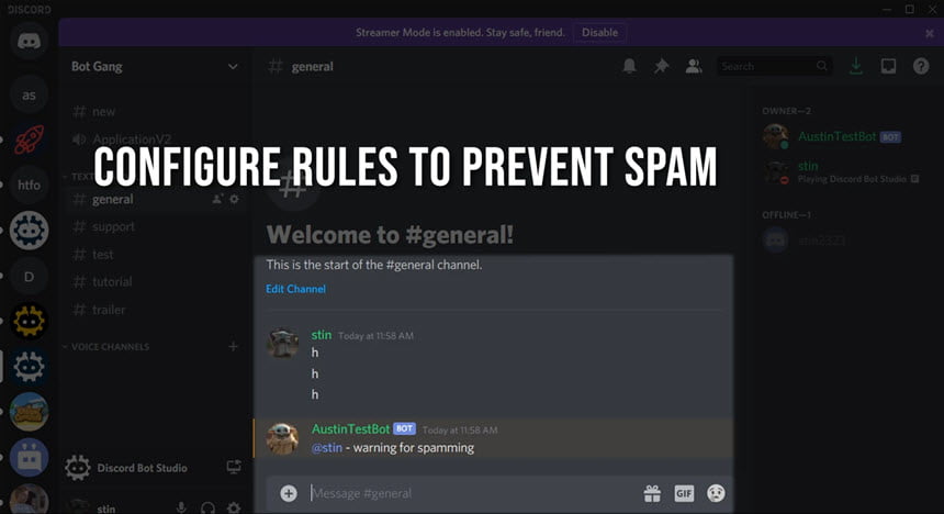 Discord Bot Studio 2 ล่าสุด โปรแกรมสร้างบอท Discord