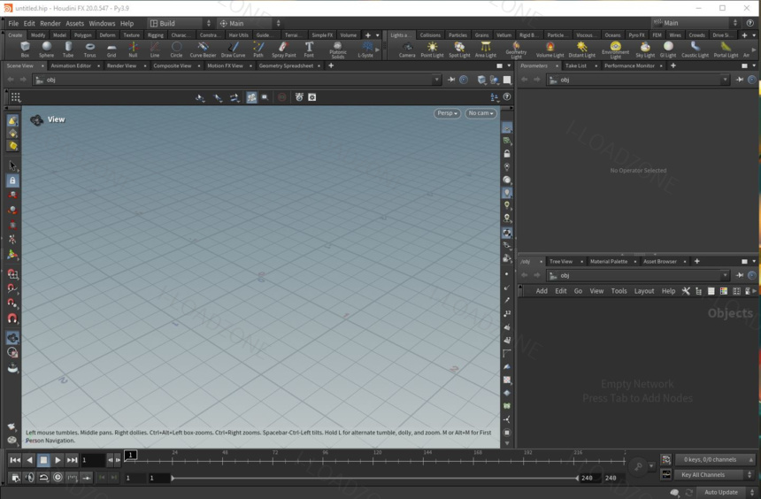 SideFX Houdini 20 ล่าสุด โปรแกรมออกแบบ 3D