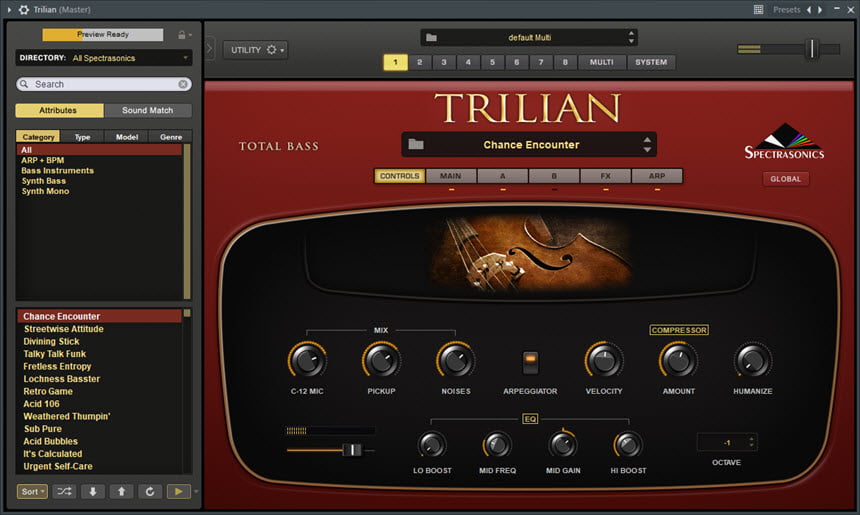 Spectrasonics – Trilian .6d พร้อม Factory Library โปรแกรม VSTi จำลองเสียงเบส ล่าสุด