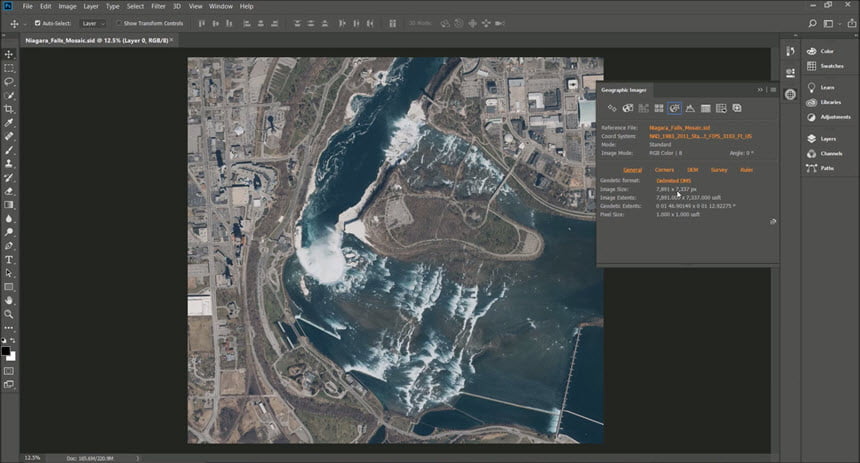 Geographic Imager for Photoshop 6 ล่าสุด ปลั๊กอิน Photoshop โปรแกรม
