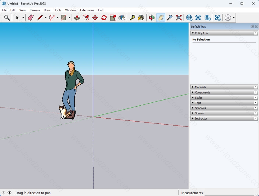 SketchUp Pro 2023 ล่าสุด โปรแกรมออกแบบอาคารบ้านเรือน 3 มิติ