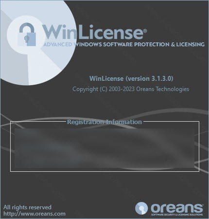WinLicense 3 ล่าสุด โปรแกรม Software Protection