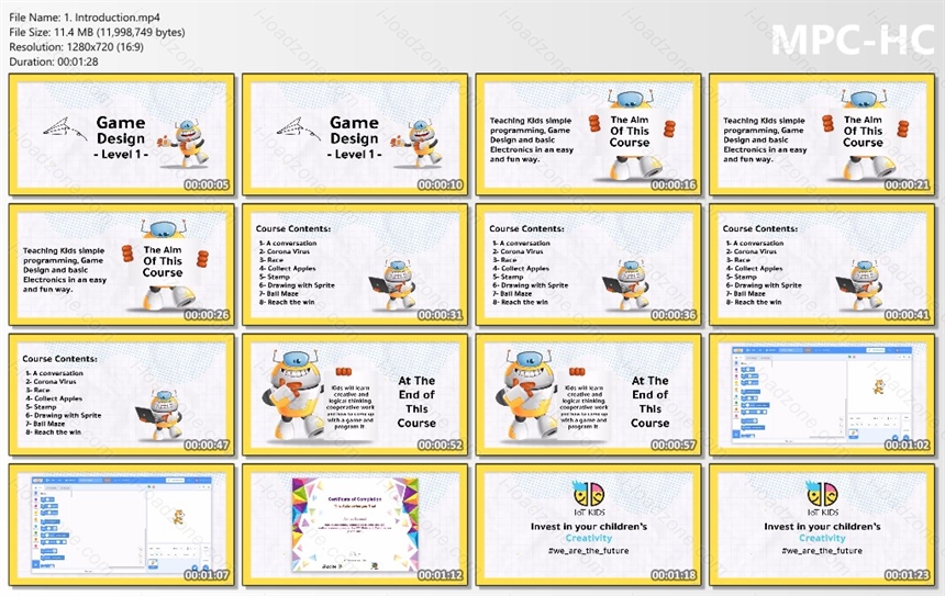 Game design using scratch beginners level