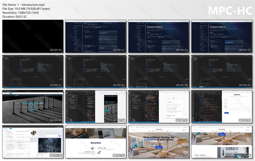 Modern Web Design with Tailwind CSS and JavaScript course
