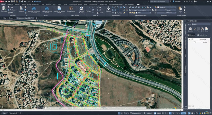 AutoCAD Map 3D 2024 โปรแกรมทำแผนที่ GIS