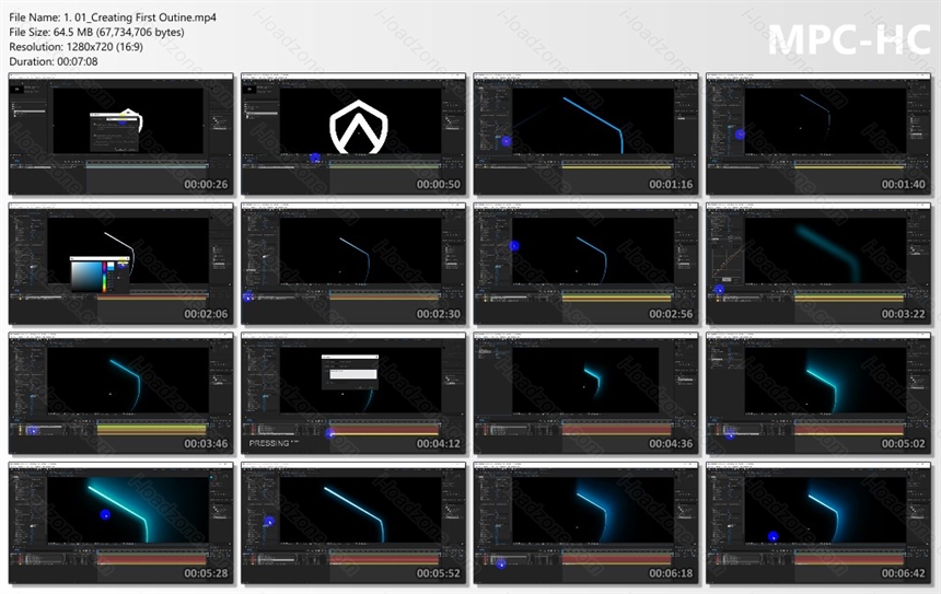 Motion Graphics Light FX Logo Reveal in After Effects CC