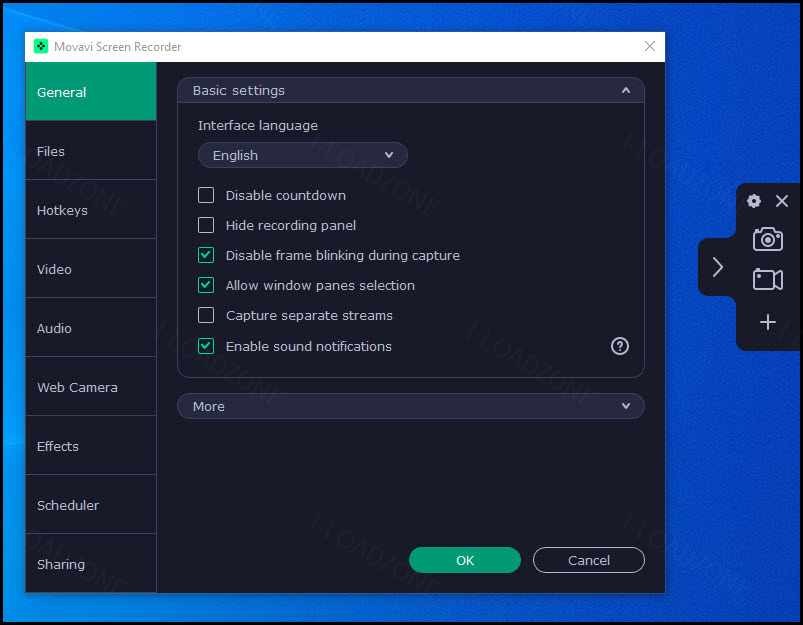 Movavi Screen Recorder 24 ล่าสุด โปรแกรมบันทึกหน้าจอ