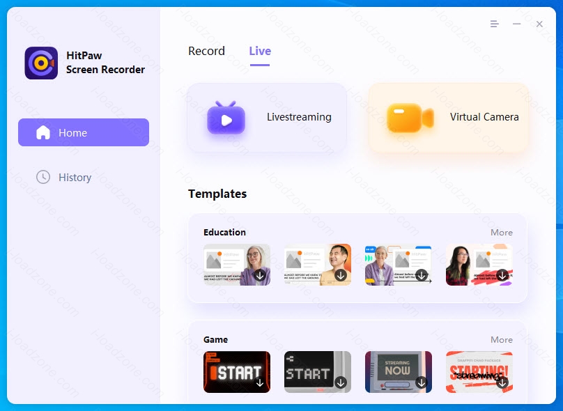 HitPaw Screen Recorder 2 ล่าสุด บันทึกหน้าจอ / สตรีมมิ่ง โปรแกรม