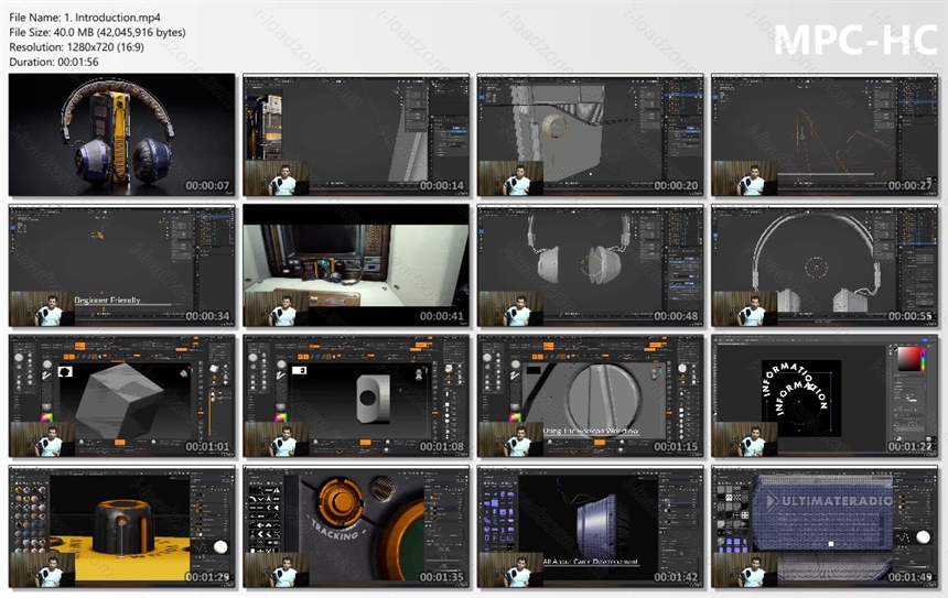 AAA Game Props Making For Beginners Radio & Headphone