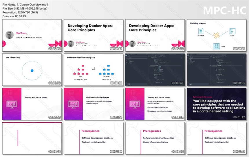 Developing Docker Apps - Core Principles By Nigel Brown